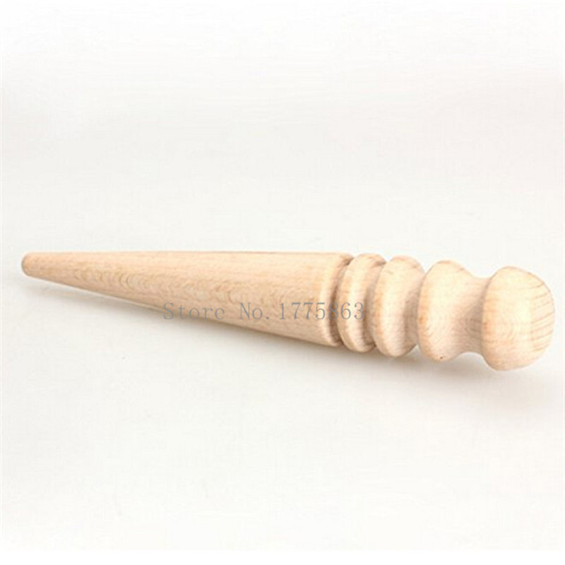 Leatherwork Press - Leathercraft Round Wood Edge Slicker Multi-Size