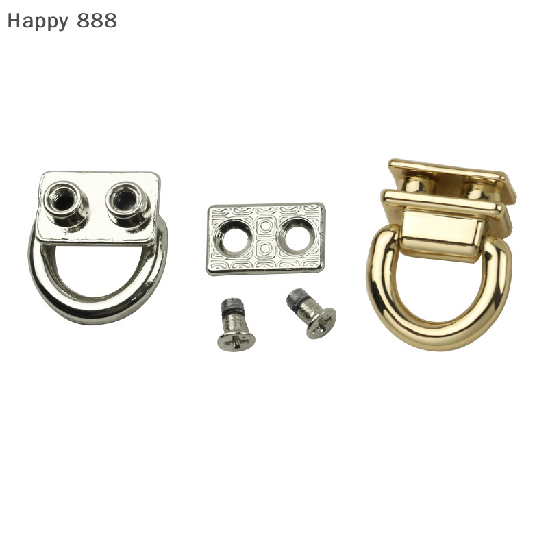 Belt Buckle Blank - D Ring Bag Side Clip Buckles
