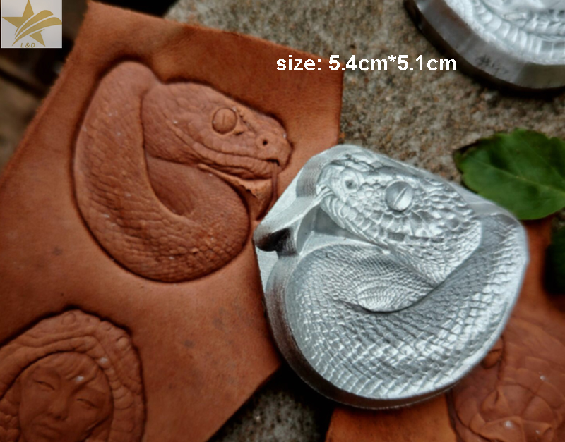 Leatherwork Free Patterns - Snake Maidush Pattern Hand-work Unique Leather