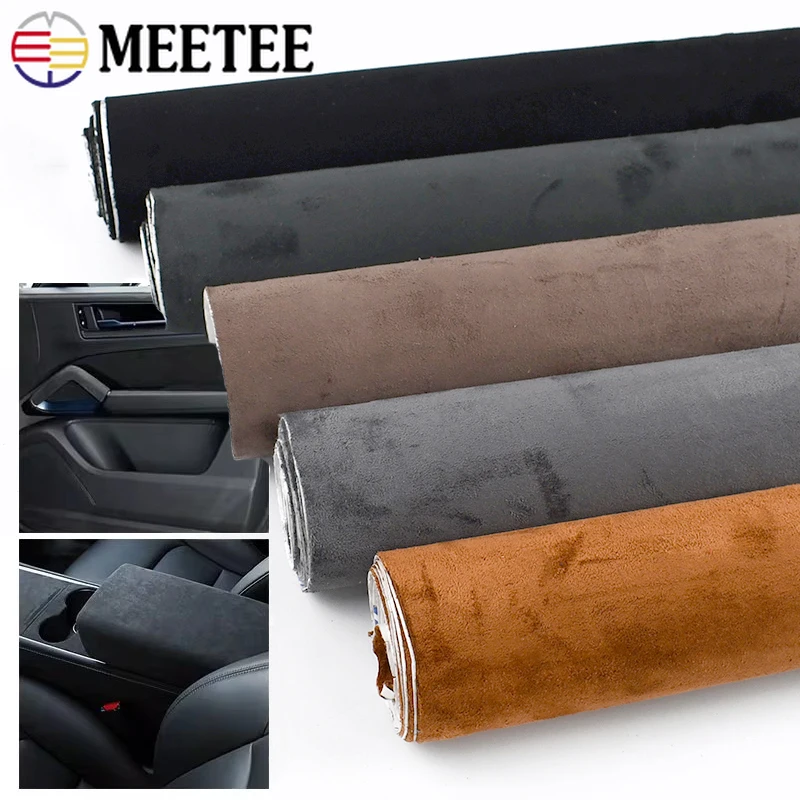 20-100cm Suede Leather Fabrics - Leatherwork Vise ulasan dan harga