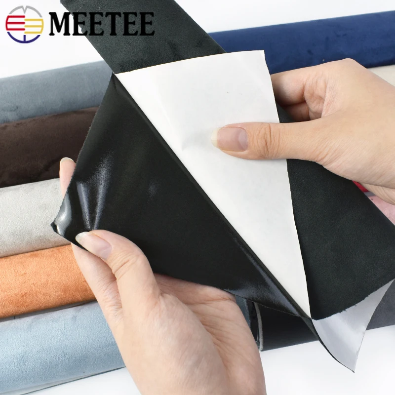 20-100cm Suede Leather Fabrics - Leatherwork Vise ulasan dan harga