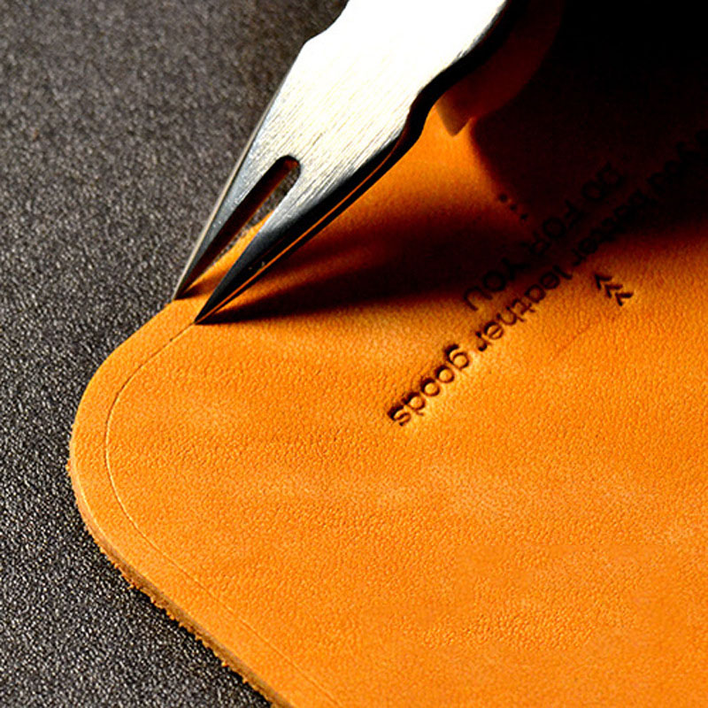 1Pc Leather Shallow Slot Edge  - Leatherwork Projects ulasan dan harga