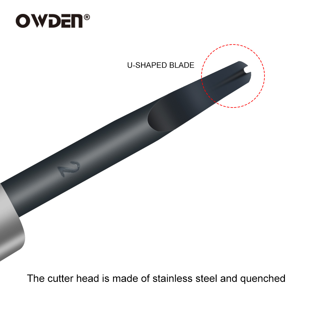 OWDEN 2# Leather Edge Beveler  - Leather Edge Beveler ulasan dan harga