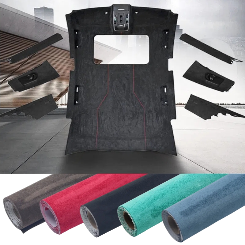 Black Suede Fabric Wrap Sticke - Leatherwork Vise ulasan dan harga
