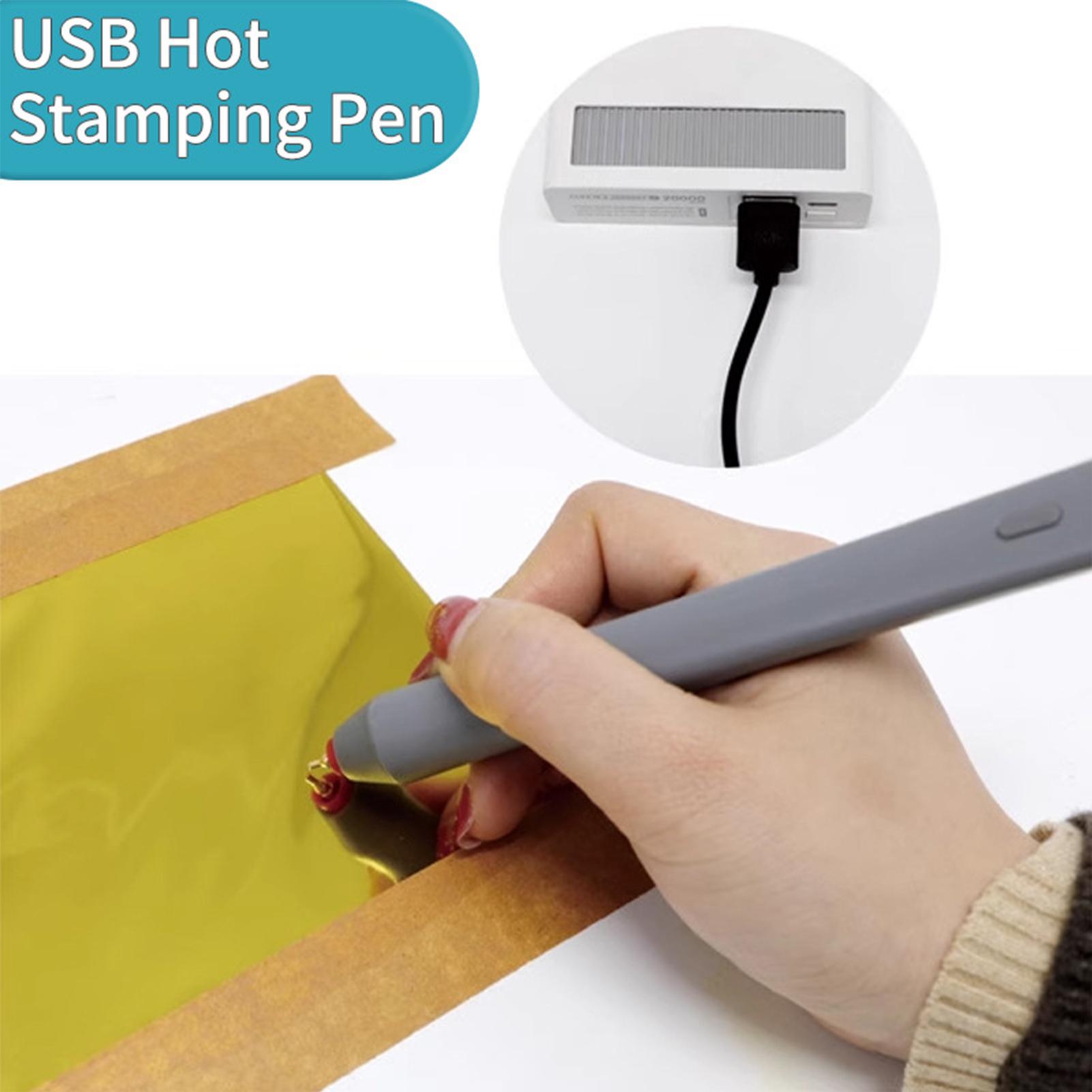 Hot Foil Pen Stamping Tool wit - Leatherwork Projects ulasan dan harga