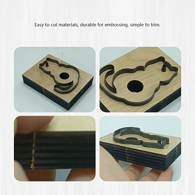 Leather Cutting Stamp Tool Cat - Leatherwork Projects ulasan dan harga
