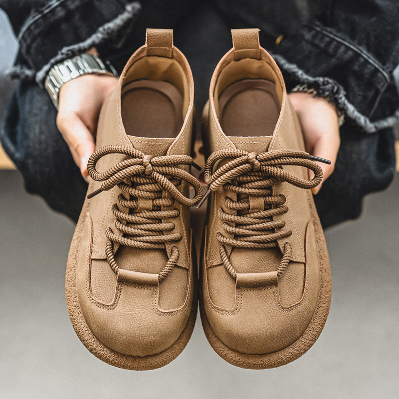 Men Casual Shoes Big Head Clas - Leatherwork Designs ulasan dan harga