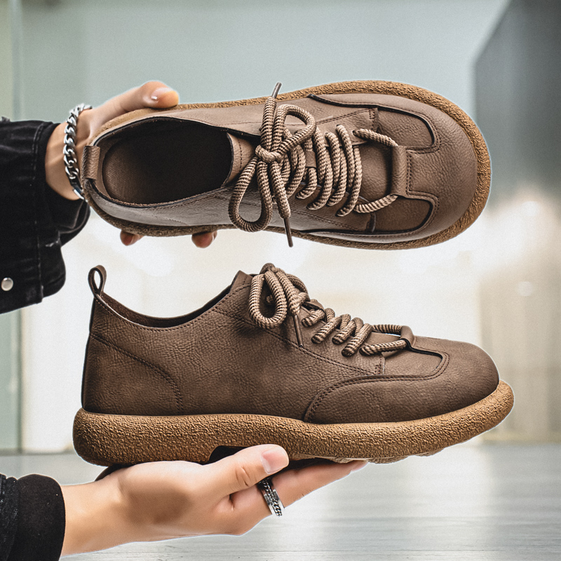 Men Casual Shoes Big Head Clas - Leatherwork Designs ulasan dan harga