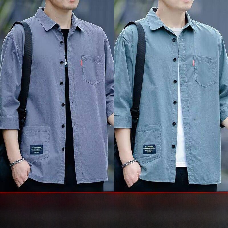 Men's Short Sleeve Work Shirt  - Leatherwork Jobs ulasan dan harga