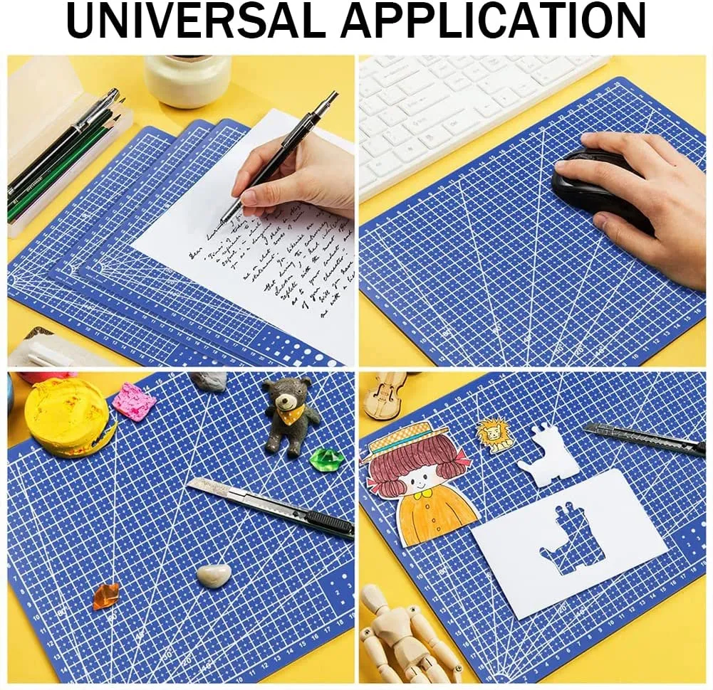 A3 A4 A5 PP Cutting Mat Workbe - Leatherwork Vise ulasan dan harga