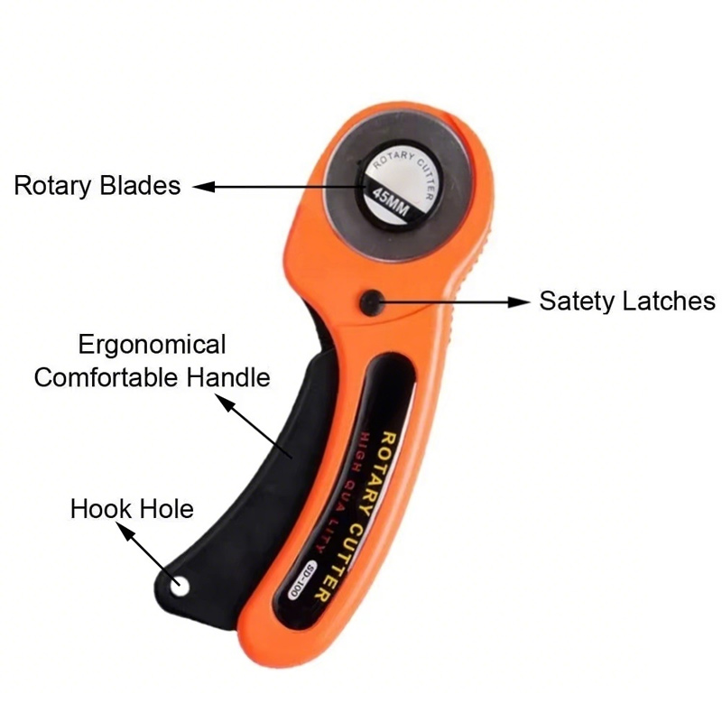 45MM Roller Wheel Knife Cloth  - Leatherwork Projects ulasan dan harga