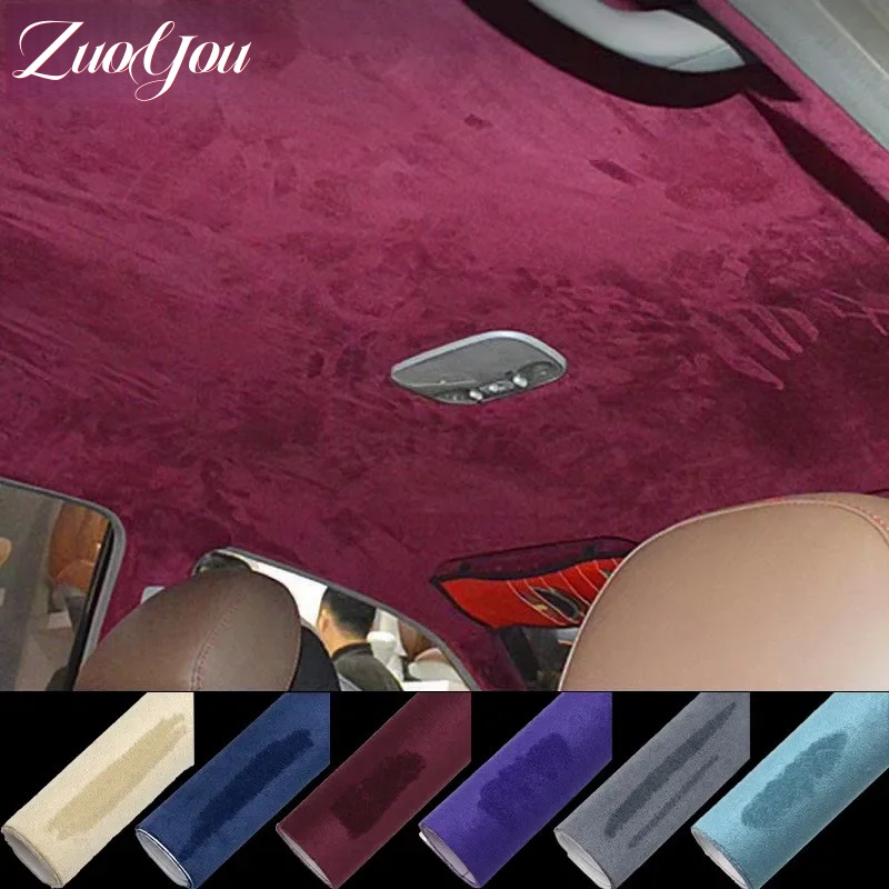 Suede Leather Fabric Self-adhe - Leatherwork Vise ulasan dan harga