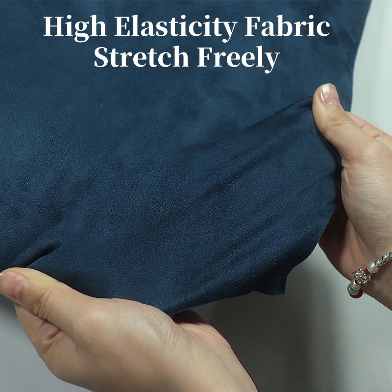 Suede Leather Fabric Self-adhe - Leatherwork Vise ulasan dan harga