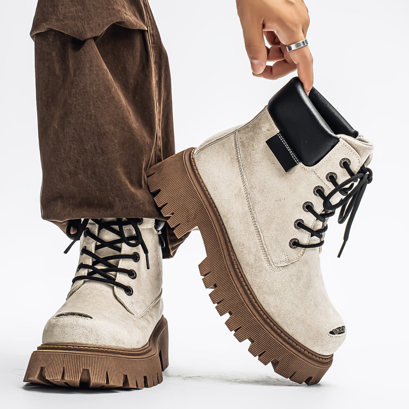 Classic High Top Boots Outdoor - Leatherwork Designs ulasan dan harga