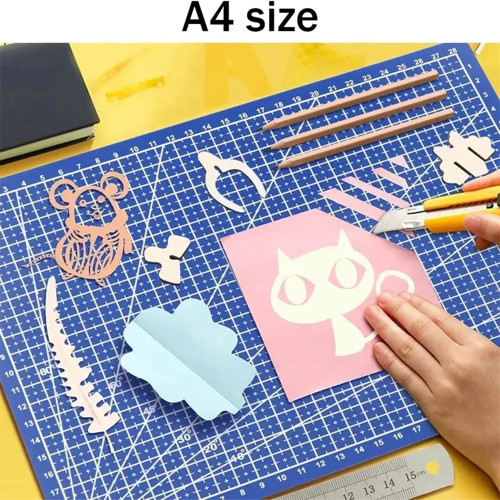A3 A4 A5 PVC Cutting Mat Patch - Leatherwork Vise ulasan dan harga