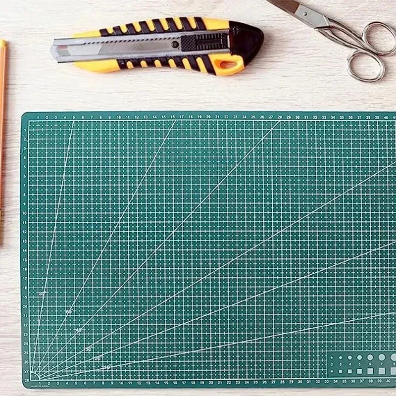 A3 A4 A5 PVC Cutting Mat Patch - Leatherwork Vise ulasan dan harga