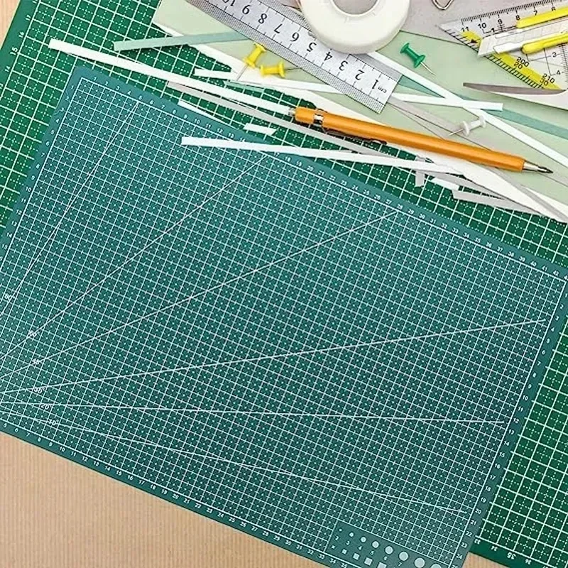 A3 A4 A5 PVC Cutting Mat Patch - Leatherwork Vise ulasan dan harga