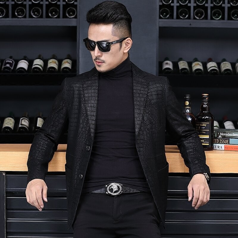 Autumn Business Men Sheepskin  - Leatherwork Free Patterns ulasan dan harga