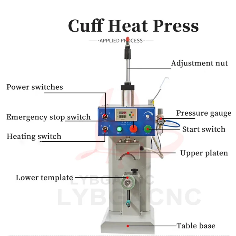 Pneumatic Automatic Heat Press - Leatherwork Press ulasan dan harga