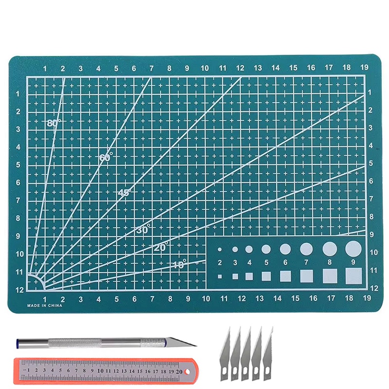 PVC Cutting Mat Set A3/A4/A5 C - Leatherwork Vise ulasan dan harga