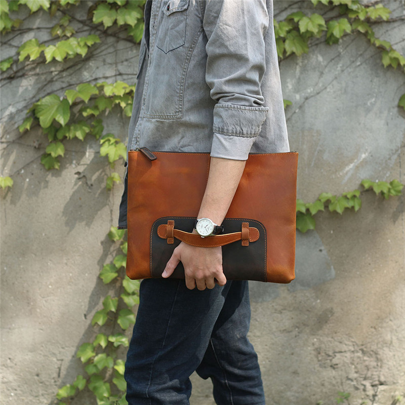 Vintage handmade genuine leath - Leatherwork Designs ulasan dan harga