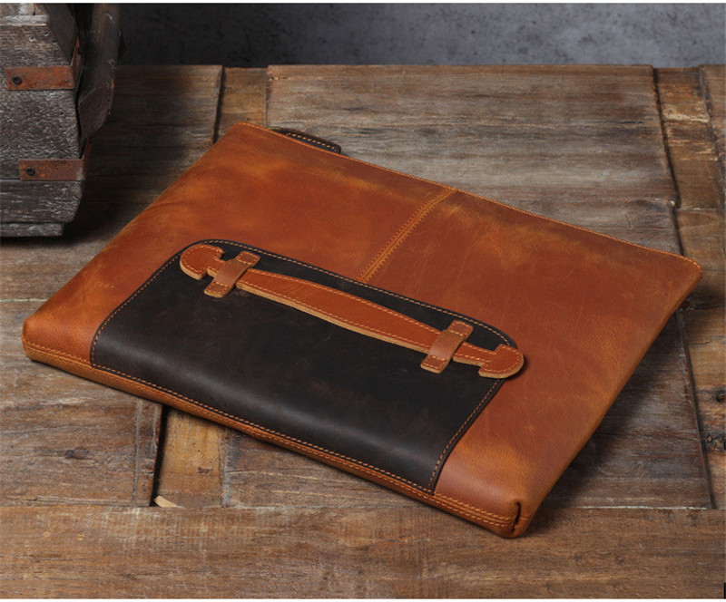 Vintage handmade genuine leath - Leatherwork Designs ulasan dan harga