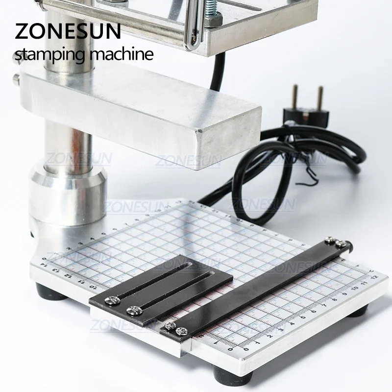ZONESUN Two Work Plate Manual  - Leatherwork Press ulasan dan harga