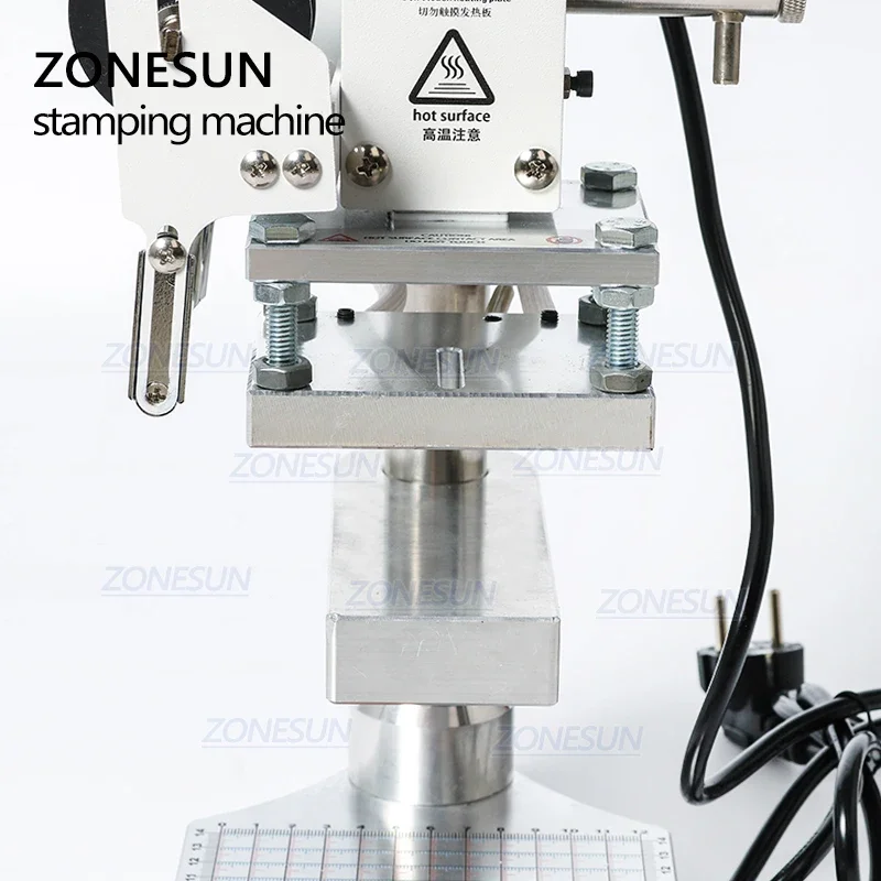 ZONESUN Two Work Plate Manual  - Leatherwork Press ulasan dan harga