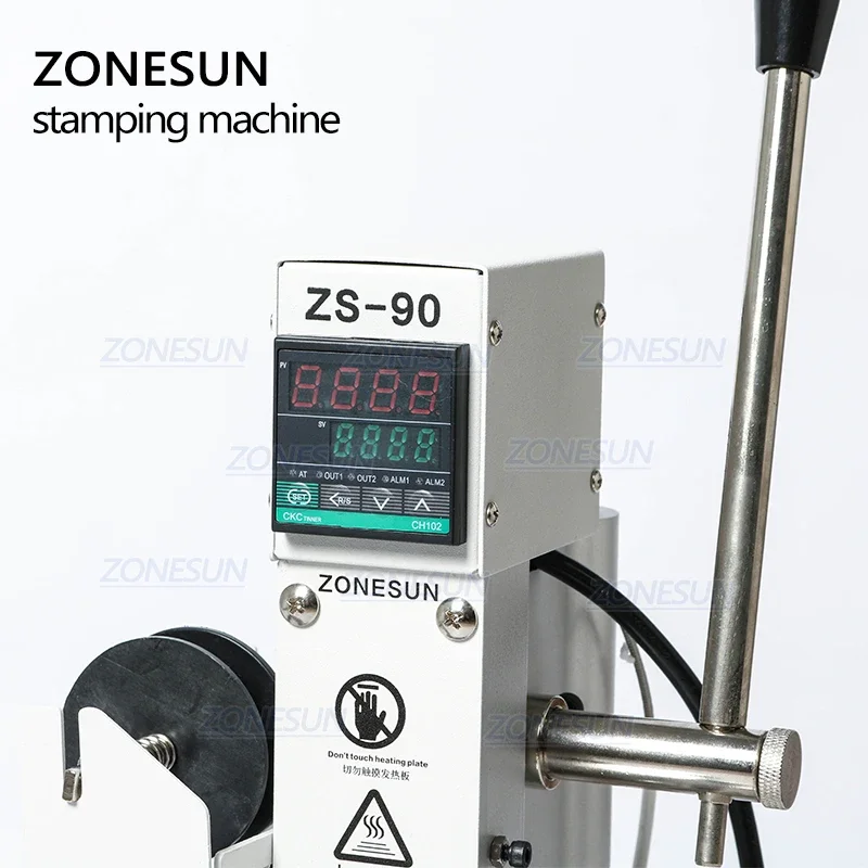 ZONESUN Two Work Plate Manual  - Leatherwork Press ulasan dan harga