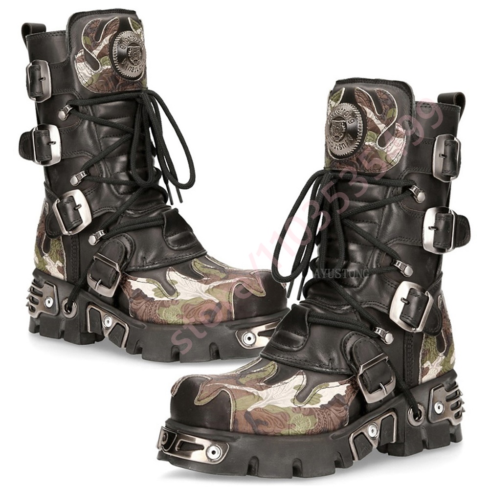 Punk Rock Camouflage Belt Buck - Belt Buckle Blank ulasan dan harga