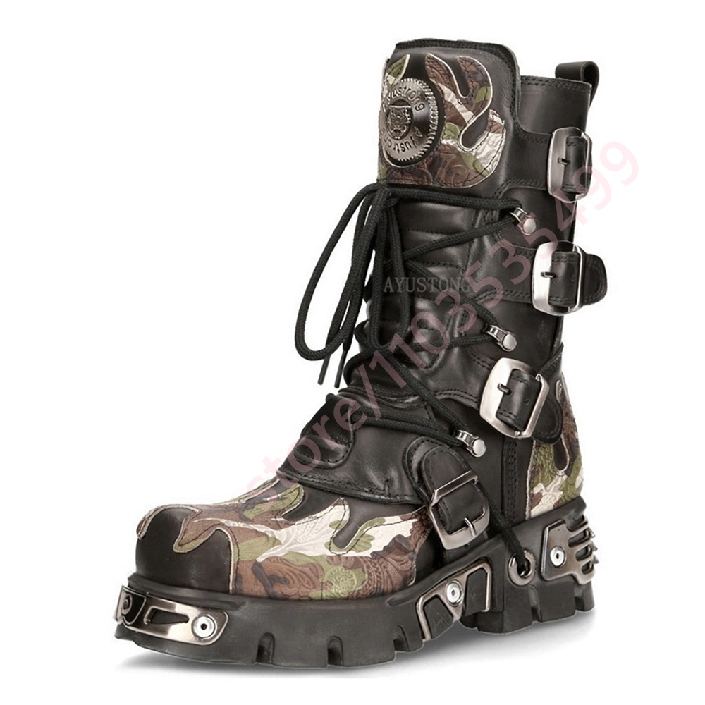 Punk Rock Camouflage Belt Buck - Belt Buckle Blank ulasan dan harga