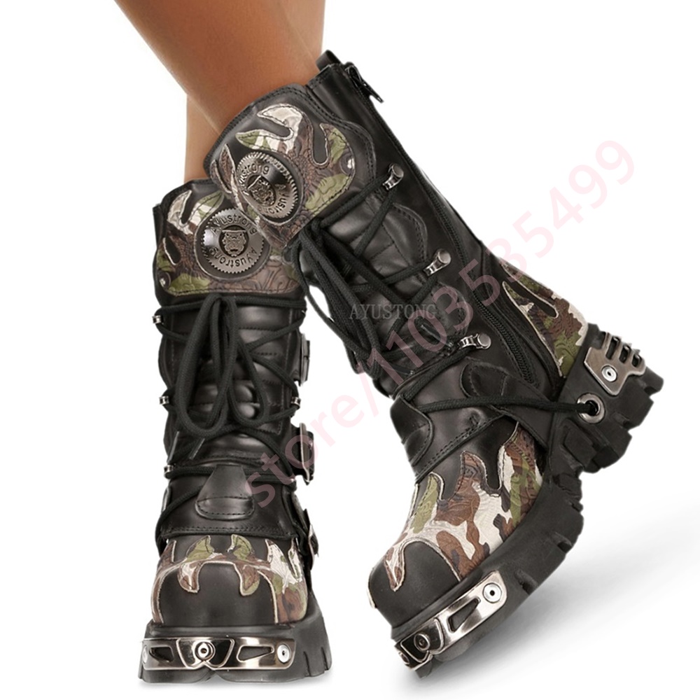 Punk Rock Camouflage Belt Buck - Belt Buckle Blank ulasan dan harga