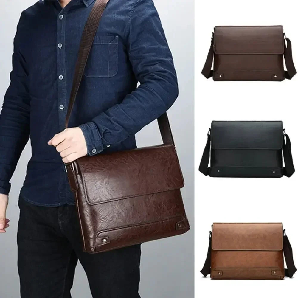 Briefcase For Men PU Leather T - Leatherwork Designs ulasan dan harga