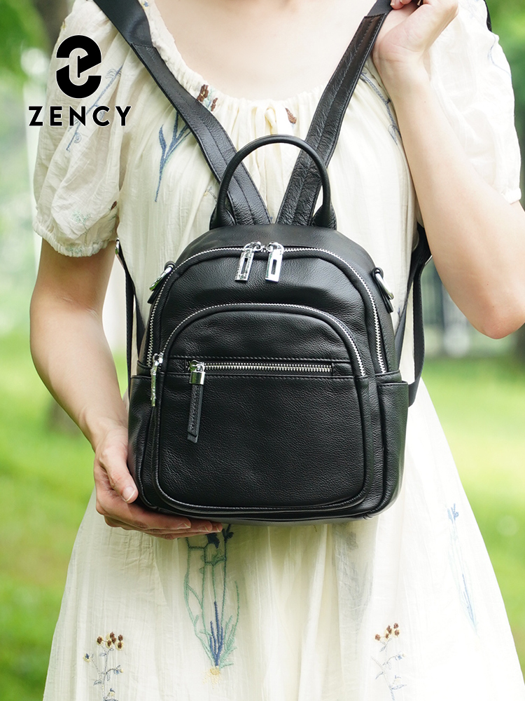 Zency Genuine Leather Small Ba - Leatherwork Designs ulasan dan harga
