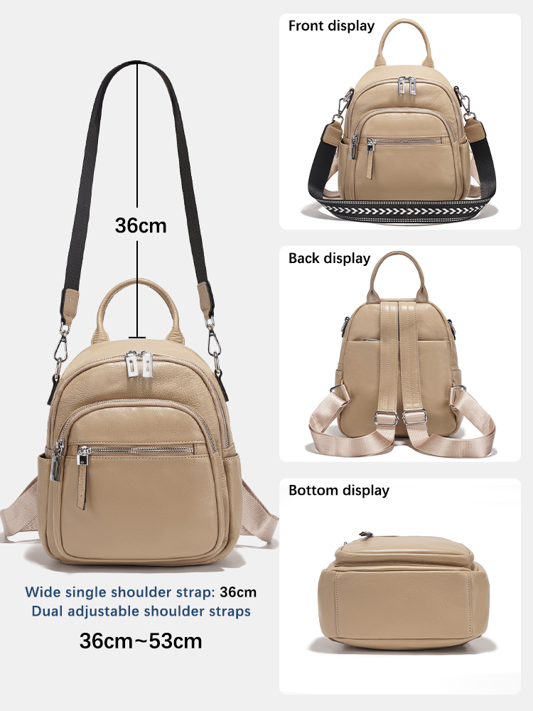 Zency Genuine Leather Small Ba - Leatherwork Designs ulasan dan harga