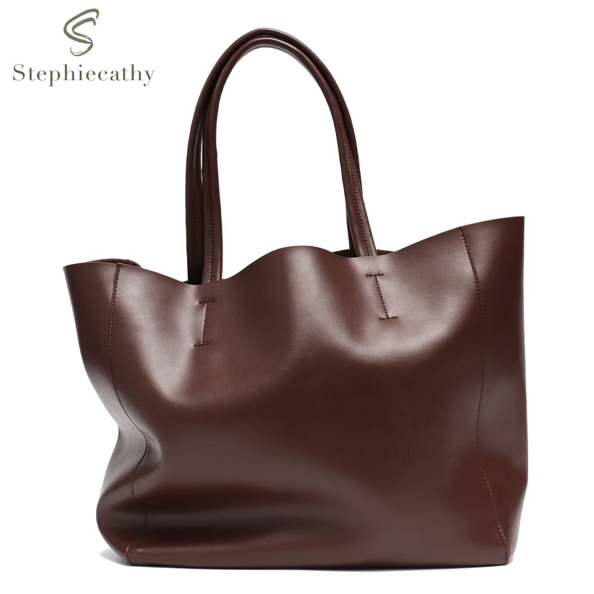 Large Capacity Tote Handbag fo - Leatherwork Designs ulasan dan harga