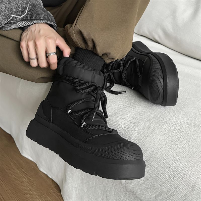 Designer New Men's Snow Boots  - Leatherwork Designs ulasan dan harga