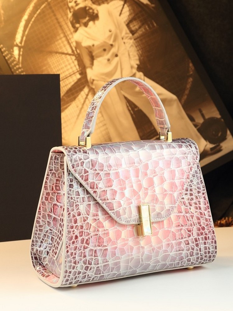 Elegant Women Colorful Crocodi - Leatherwork Free Patterns ulasan dan harga