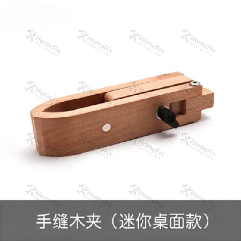 1pc Wood Stitching Horse, Desk - Leatherwork Vise ulasan dan harga