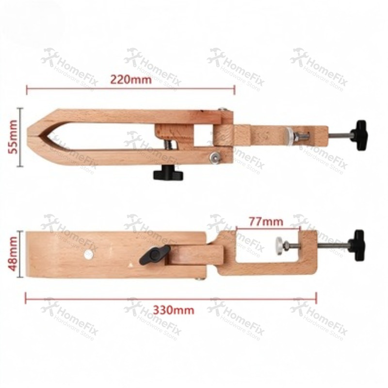 1pc Wood Stitching Horse, Desk - Leatherwork Vise ulasan dan harga