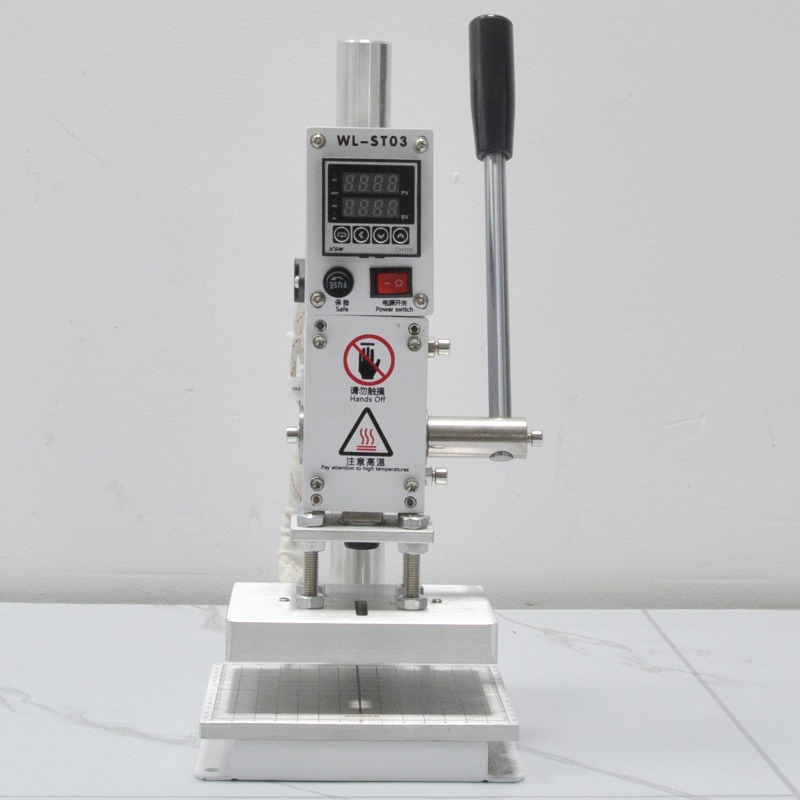 Texture Embossing Hot Press, L - Leatherwork Press ulasan dan harga