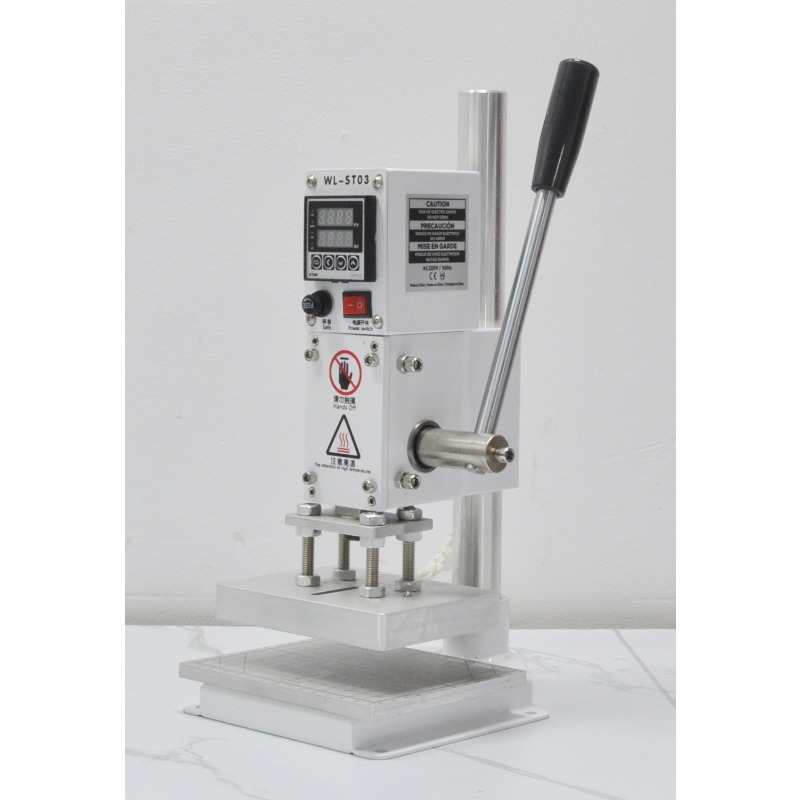 Texture Embossing Hot Press, L - Leatherwork Press ulasan dan harga
