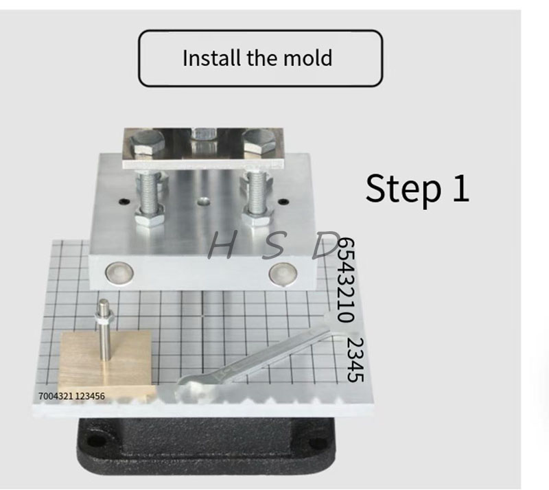 Manual Heat Press Stamping Mac - Leatherwork Press ulasan dan harga